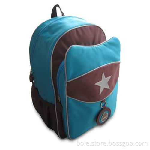 School Backpack with Attractive Design, Cooling Compartment/Mesh Side Pocket, OEM/ODM Order Welcomed